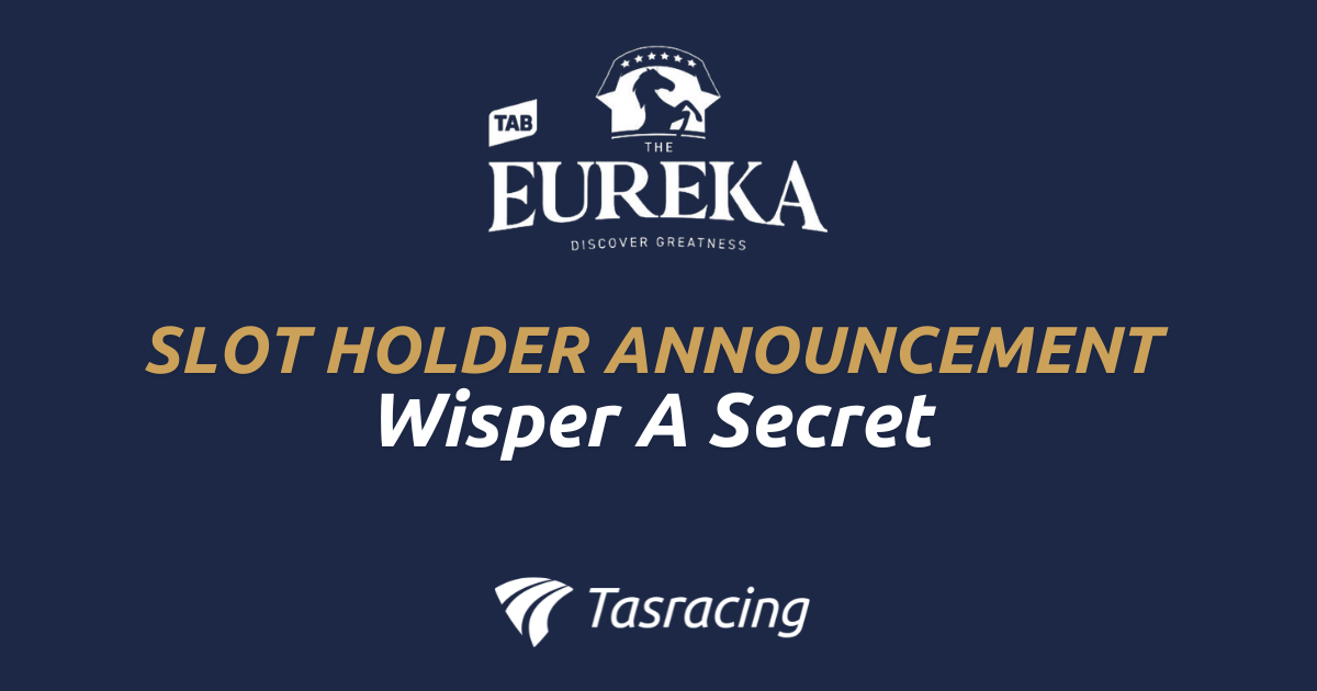 Fighter Command is out of Eureka, Tasracing selects a new horse